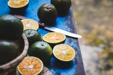Orange Slices Foto stock