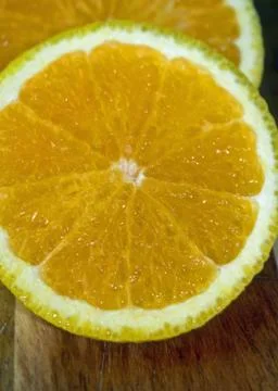 Orange slices Stock Photos