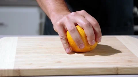 Orange slow motion Video stock 221187527