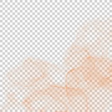 Orange Smoke Border Frame Stock Photos