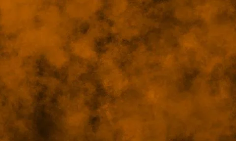 Orange Smoke Explosion Background With Moody Atmospheric Texture Effect Stock Photos
