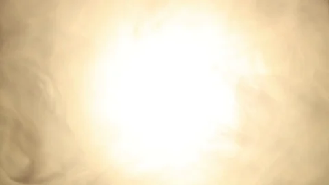 Orange smoke with light core like abstract sun Stock Footage 70824377