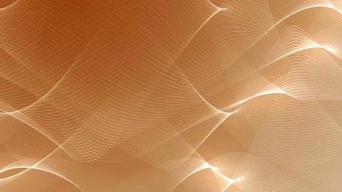 Orange Soft Waves Stock Footage 79786141