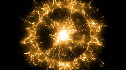 Orange source of light Stockbeeldmateriaal 65826514