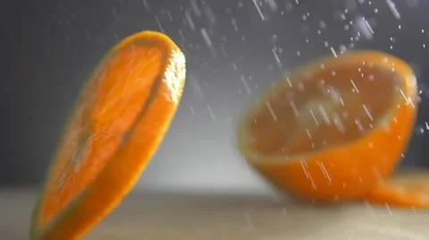 Orange Spinning 스톡 동영상 11632645