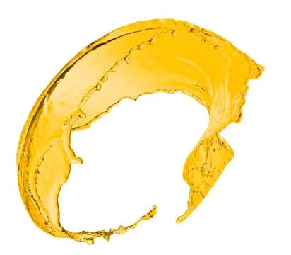 Orange splash Stock Photos