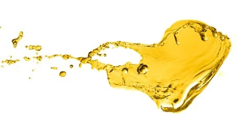 Orange splash Stock Photos