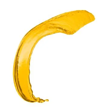 Orange splash Stock Photos