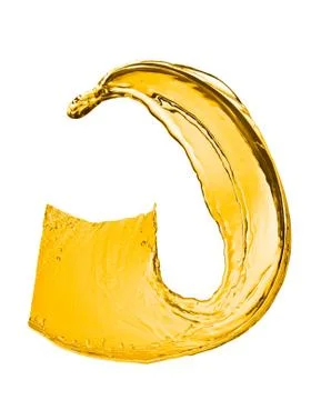 Orange splash Stock Photos