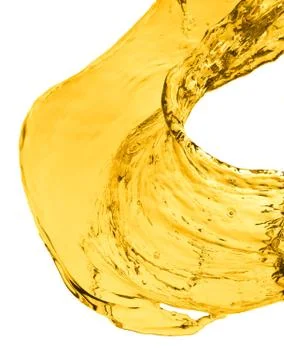 Orange splash Stock Photos