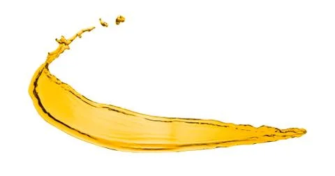 Orange splash Stock Photos