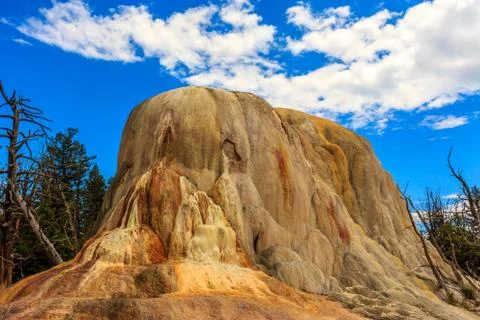 Orange Spring Mound Foto stock