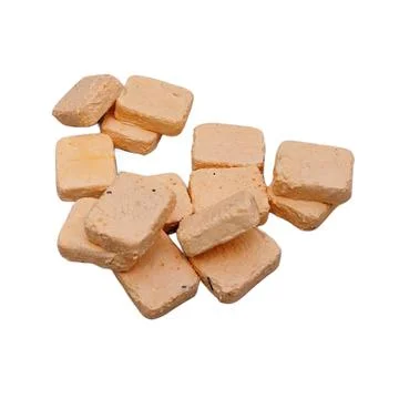 Orange Square Clay Building Bricks Фото