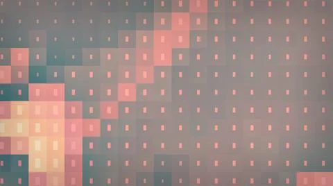 Orange squares2 illustration Illustrazione stock