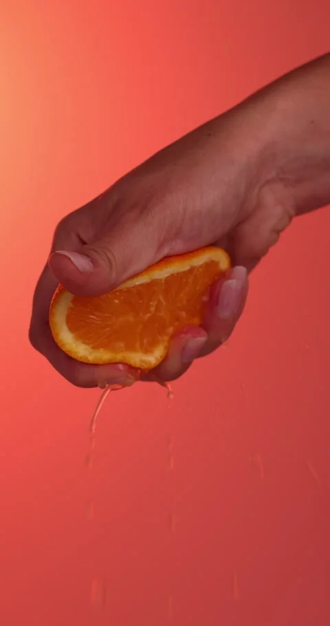 Orange Squeeze 1 Stock Footage 340674069