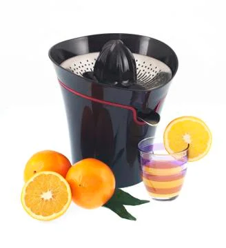 Orange squeezer Stock Photos