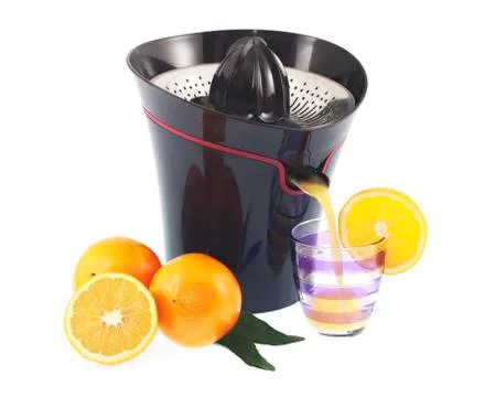 Orange squeezer Foto stock