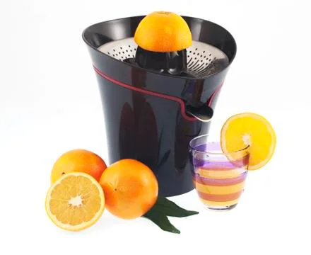 Orange squeezer Stock Photos