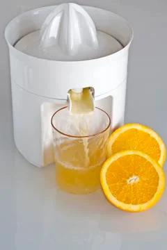 Orange squeezer Stock Photos