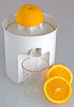 Orange squeezer Stock Photos