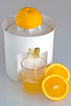 Orange squeezer Stock Photos