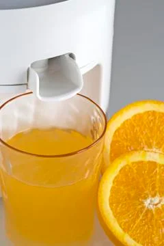 Orange squeezer Stock Photos