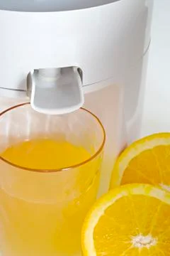 Orange squeezer Stock Photos