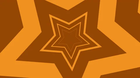 Orange star background Stock Footage 232935547