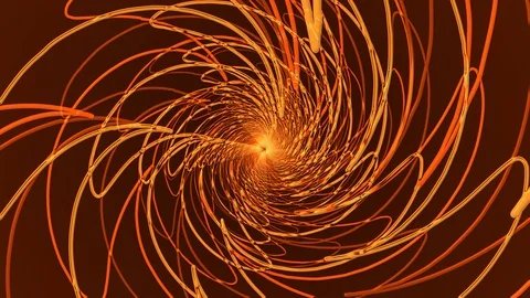 Orange Starfish Rotation Stock Footage 101050507