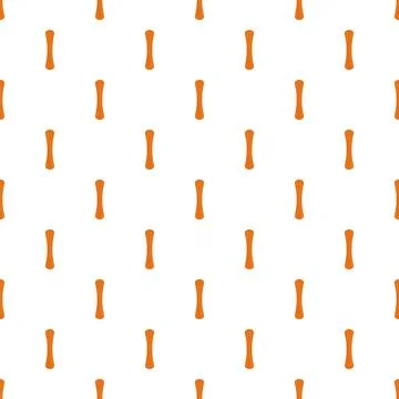Orange stick pattern repeating design seamless background Stock Illustration