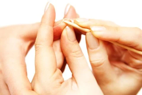 Orange stick Stock Photos