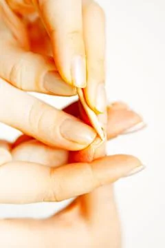 Orange stick Stock Photos