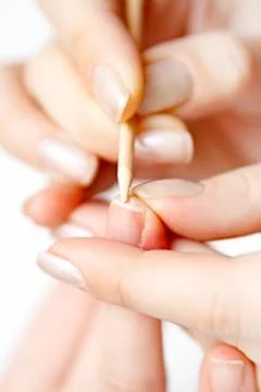 Orange stick Stock Photos