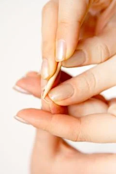 Orange stick Stock Photos