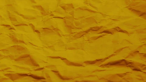 Orange Stop Motion Real Crinkled Paper Texture Animation Stock Footage 328966185