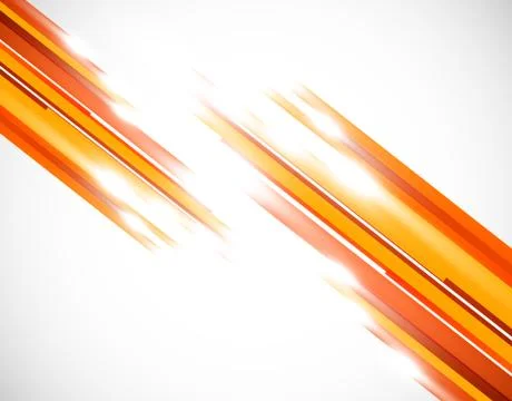 Orange straight lines Illustrazione stock