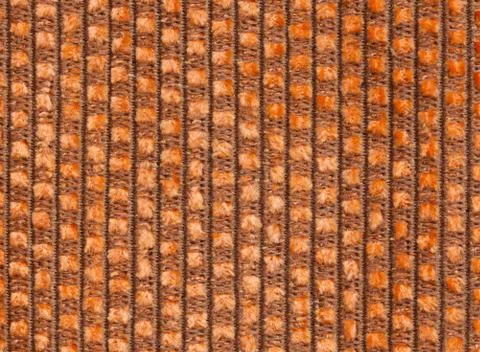 Orange string base with orange fur Stock Photos