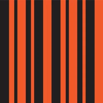 Orange Stripe seamless pattern background in vertical style Stock Illustration