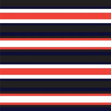Orange Stripe seamless pattern background in horizontal style 스톡 일러스트