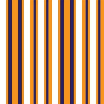 Orange Stripe seamless pattern background in vertical style Illustrazione stock
