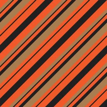 Orange Stripe seamless pattern background in diagonal style 스톡 일러스트