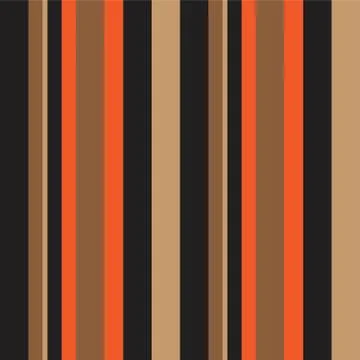 Orange Stripe seamless pattern background in vertical style Stockillustratie