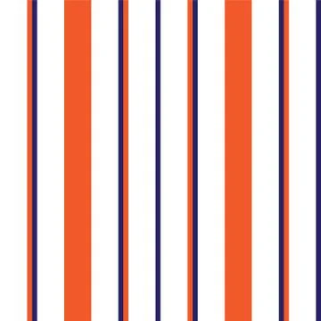 Orange Stripe seamless pattern background in vertical style Illustrazione stock