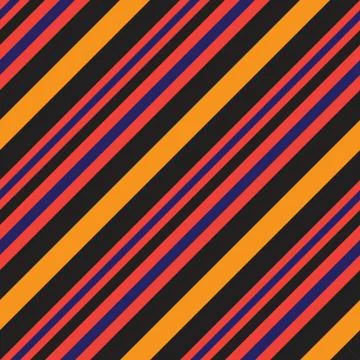 Orange Stripe seamless pattern background in diagonal style Stock Illustration