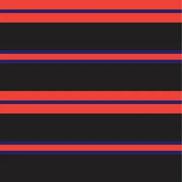 Orange Stripe seamless pattern background in horizontal style Stock Illustration