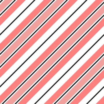 Orange Stripe seamless pattern background in diagonal style Stock Illustration