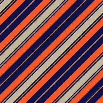 Orange Stripe seamless pattern background in diagonal style Stock Illustration