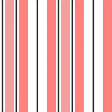 Orange Stripe seamless pattern background in vertical style Stock Illustration