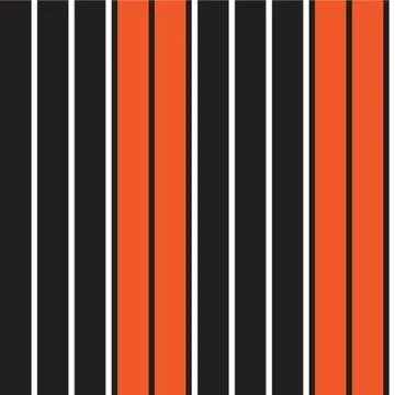 Orange Stripe seamless pattern background in vertical style Illustrazione stock