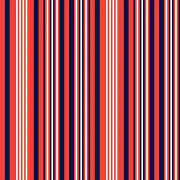 Orange Stripe seamless pattern background in vertical style Stock Illustration